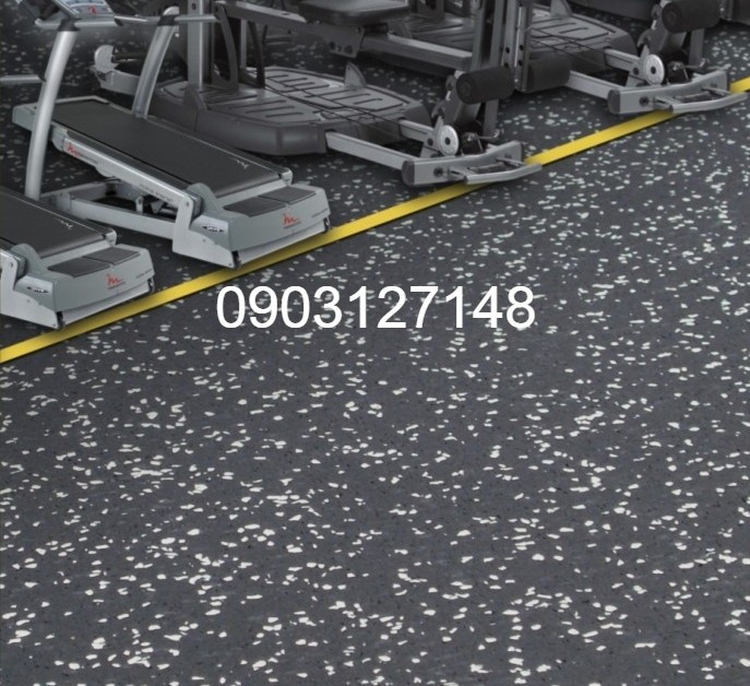 thảm cao su phòng gym tpchm