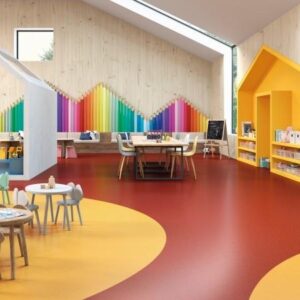 Sàn Vinyl Cuộn Màu Sắc