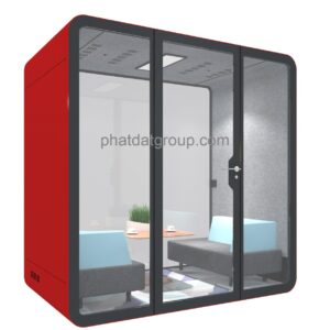 Phonebooth màu đỏ