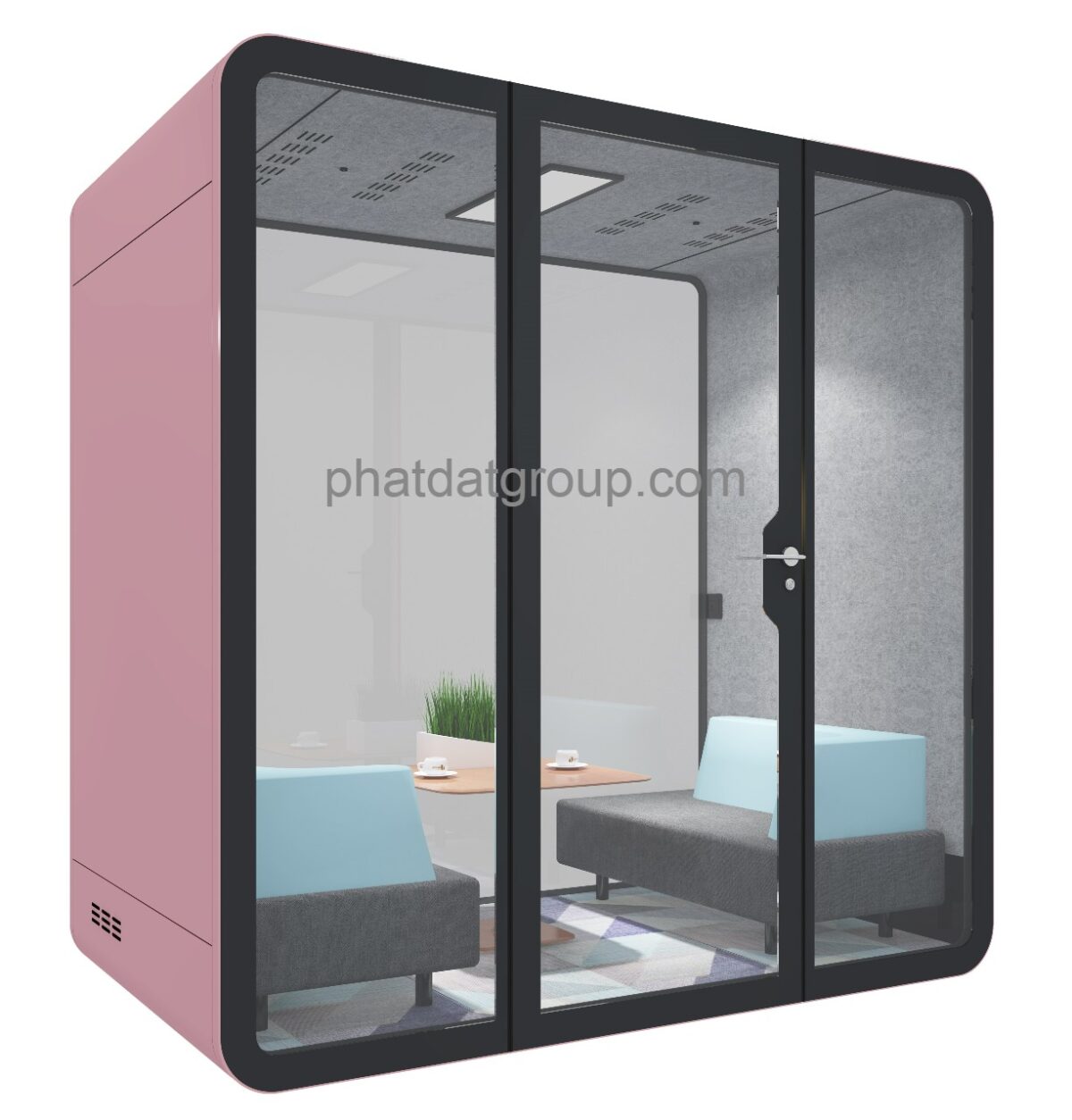 Phonebooth màu hồng - Ảnh 1