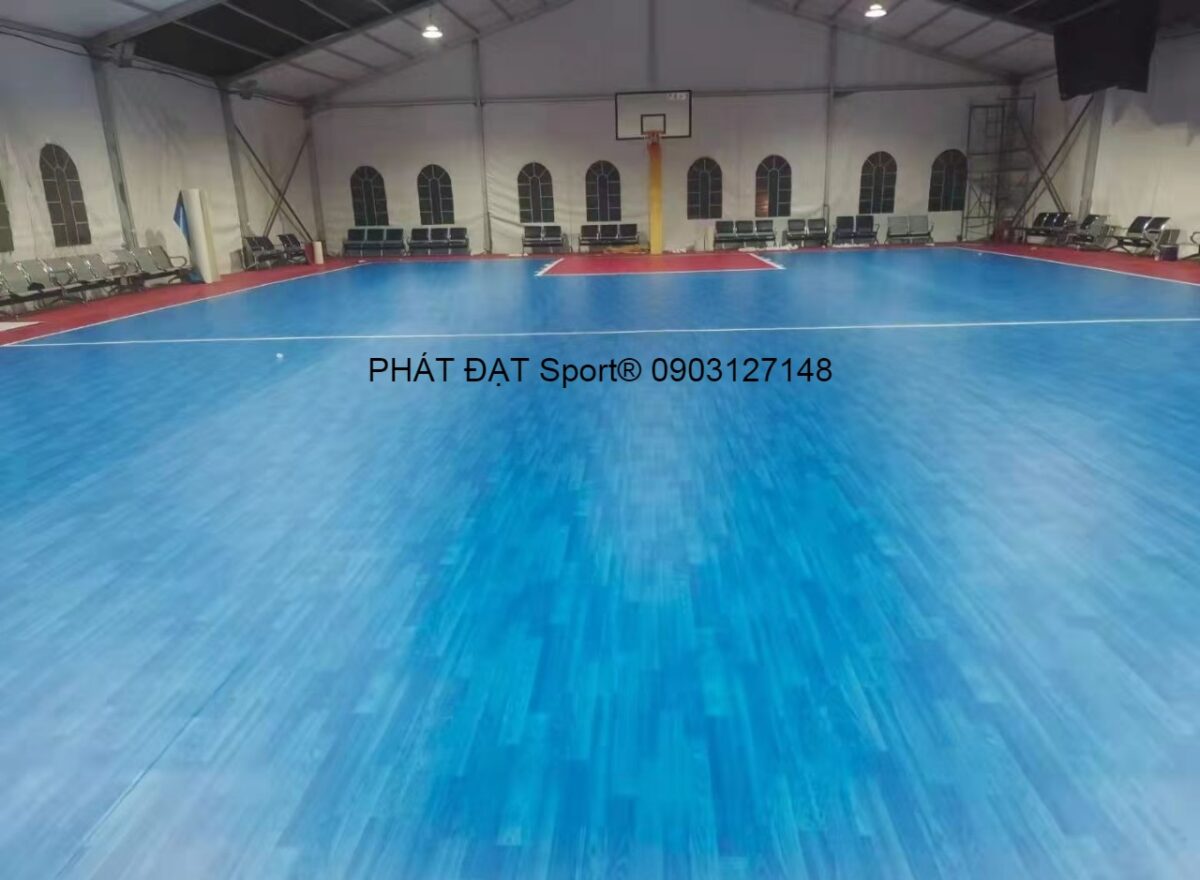 Thảm trải sân bóng rổ basketball - Ảnh 3