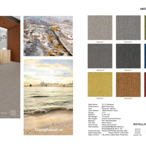 Thảm sàn văn phòng Abstract