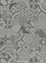 sàn nhựa vinyl gạch bông nb200-06