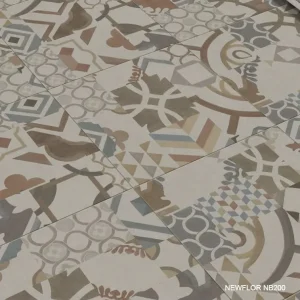 Sàn Vinyl Gạch Bông NB200