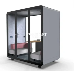 Phonebooth Đôi Màu Xám