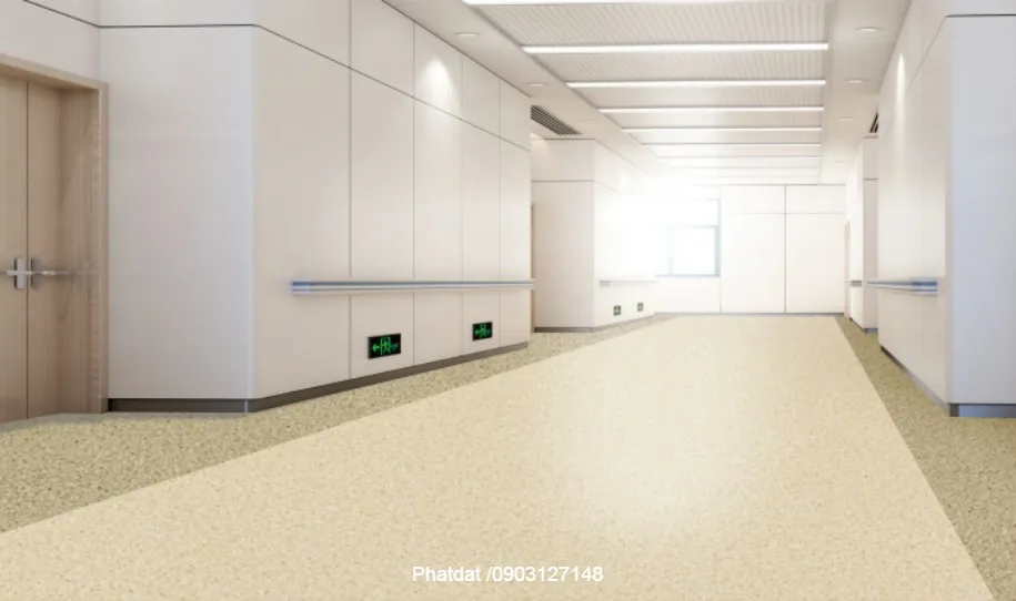 Sàn Vinyl Kháng Khuẩn Gentle