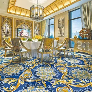 thảm lót sàn cuộn hoa văn