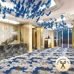 Thảm Cuộn Hoa Văn Lớn