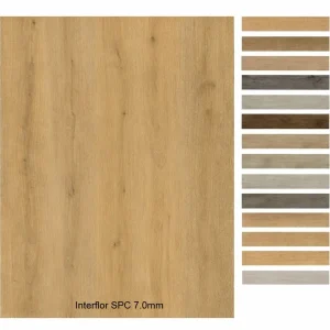 Bảng màu ván sàn spc interflor 7mm