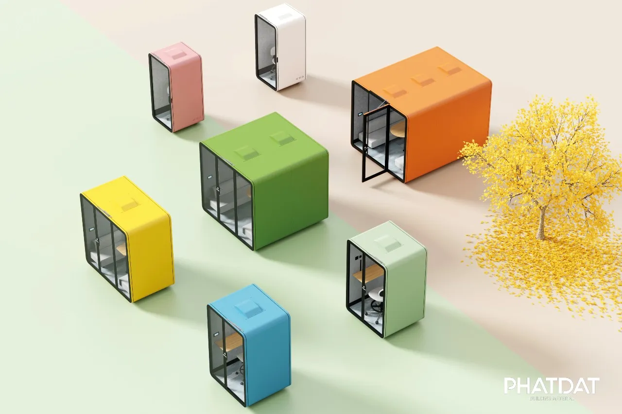 Bảng màu phonebooth văn phòng