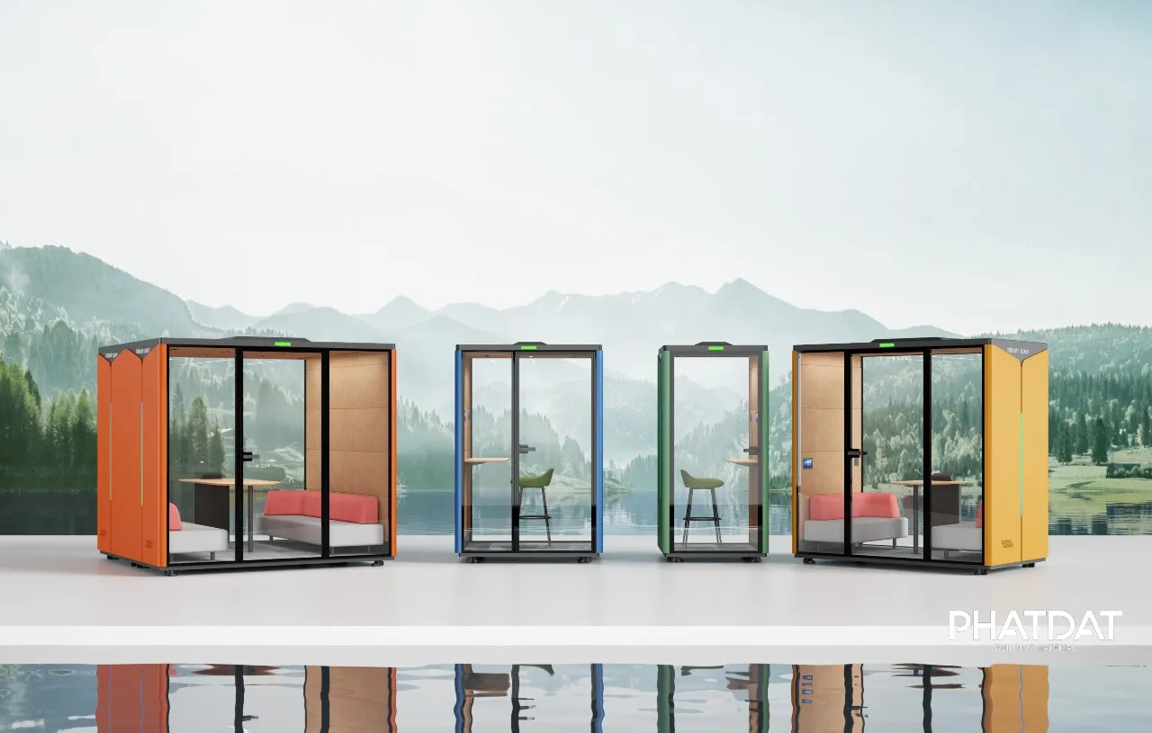 Buồng Cách Âm Văn Phòng Telebooth Elegant