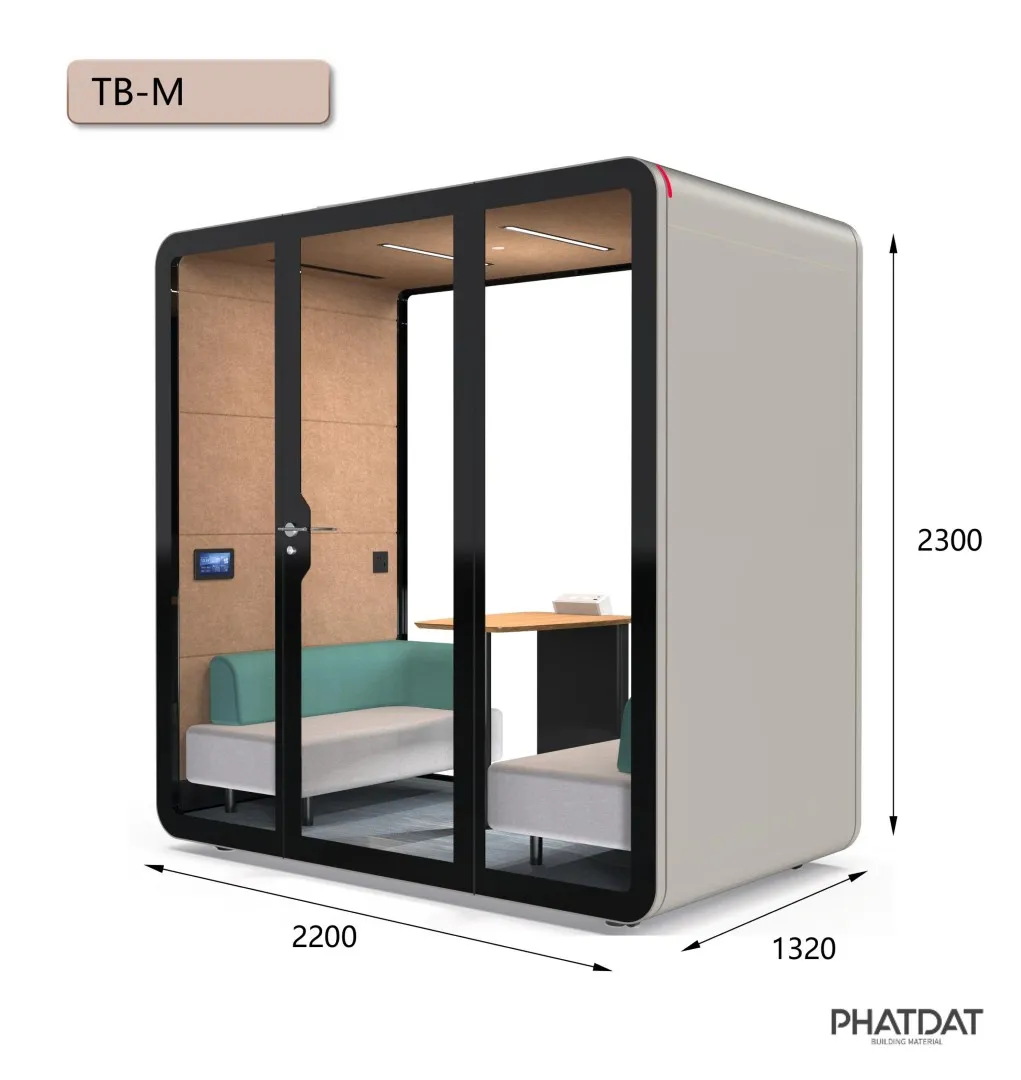 phonebooth_cach_cam_TB_M Phonebooth Cách Âm TB-M