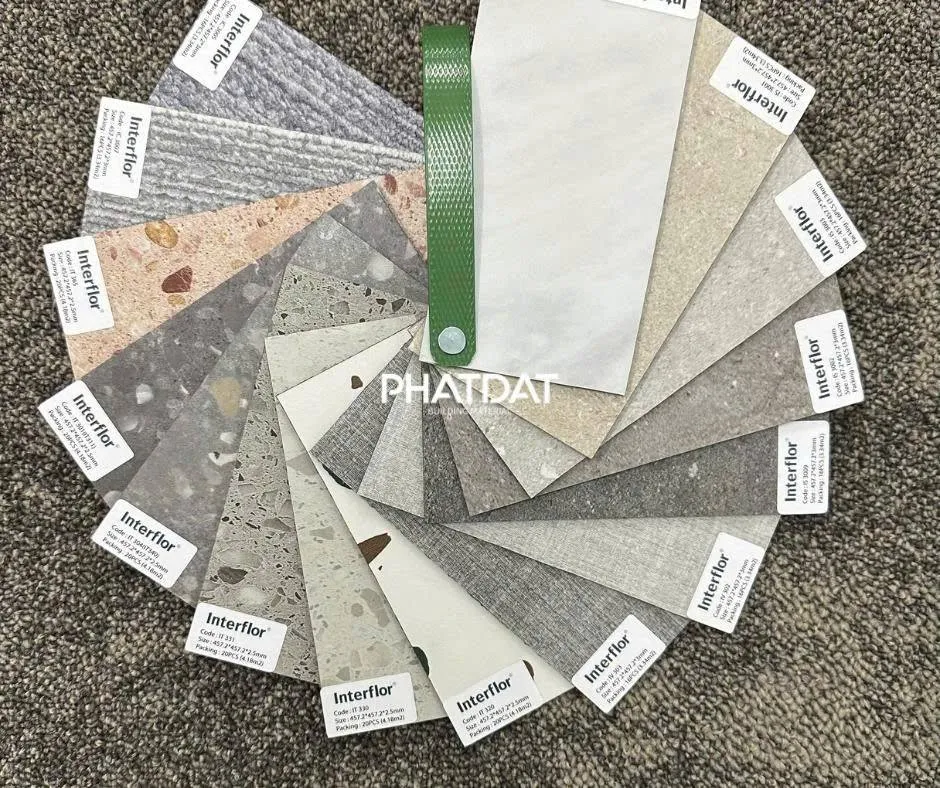 Sàn dán keo vinyl LVT Interflor