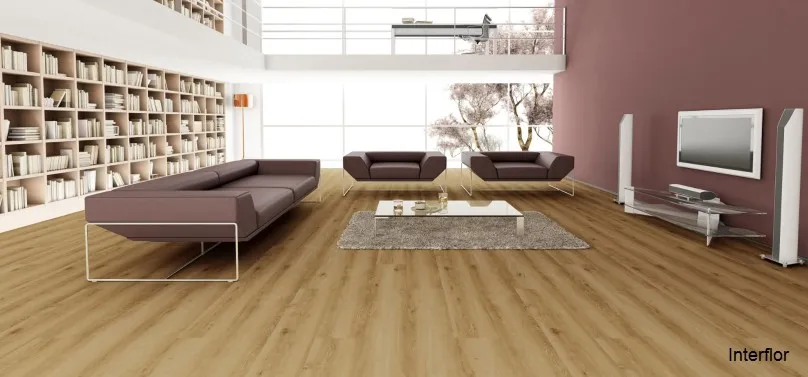 Ảnh: Sàn nhựa vinyl giả vân gỗ dán keo