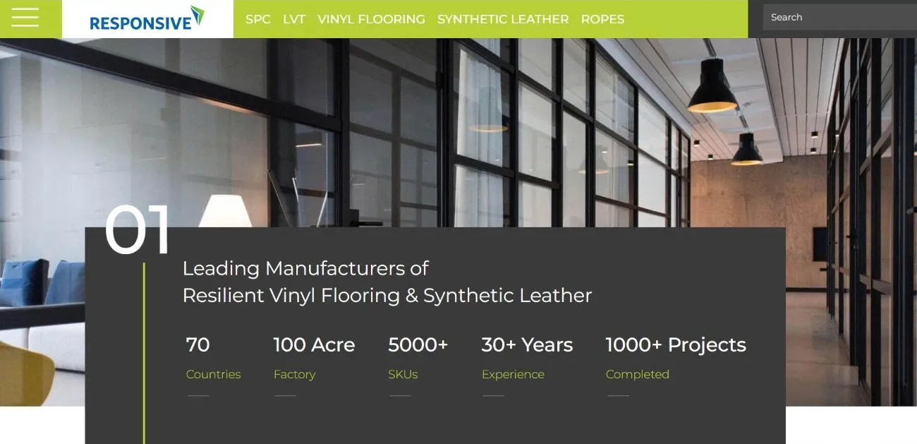 sàn nhựa vinyl responsive Ấn Độ. Nhà phân phối Phát Đạt Group