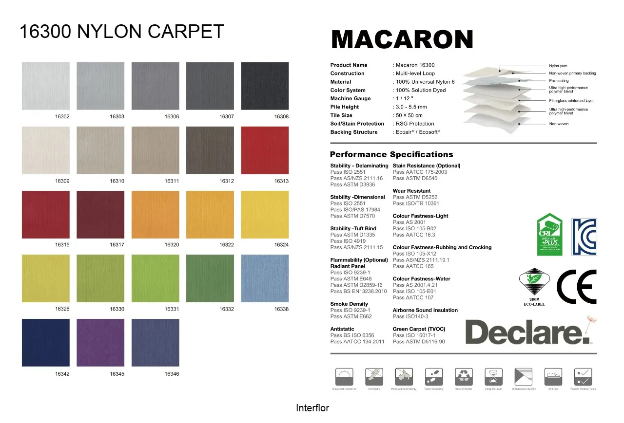 bang-mau-tham-san-nylon-don-sac-16300-phat-dat-group Bảng màu thảm sàn nylon đơn sắc 16300