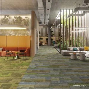 thảm gạch trải sàn Interflor IF200 carpet tile