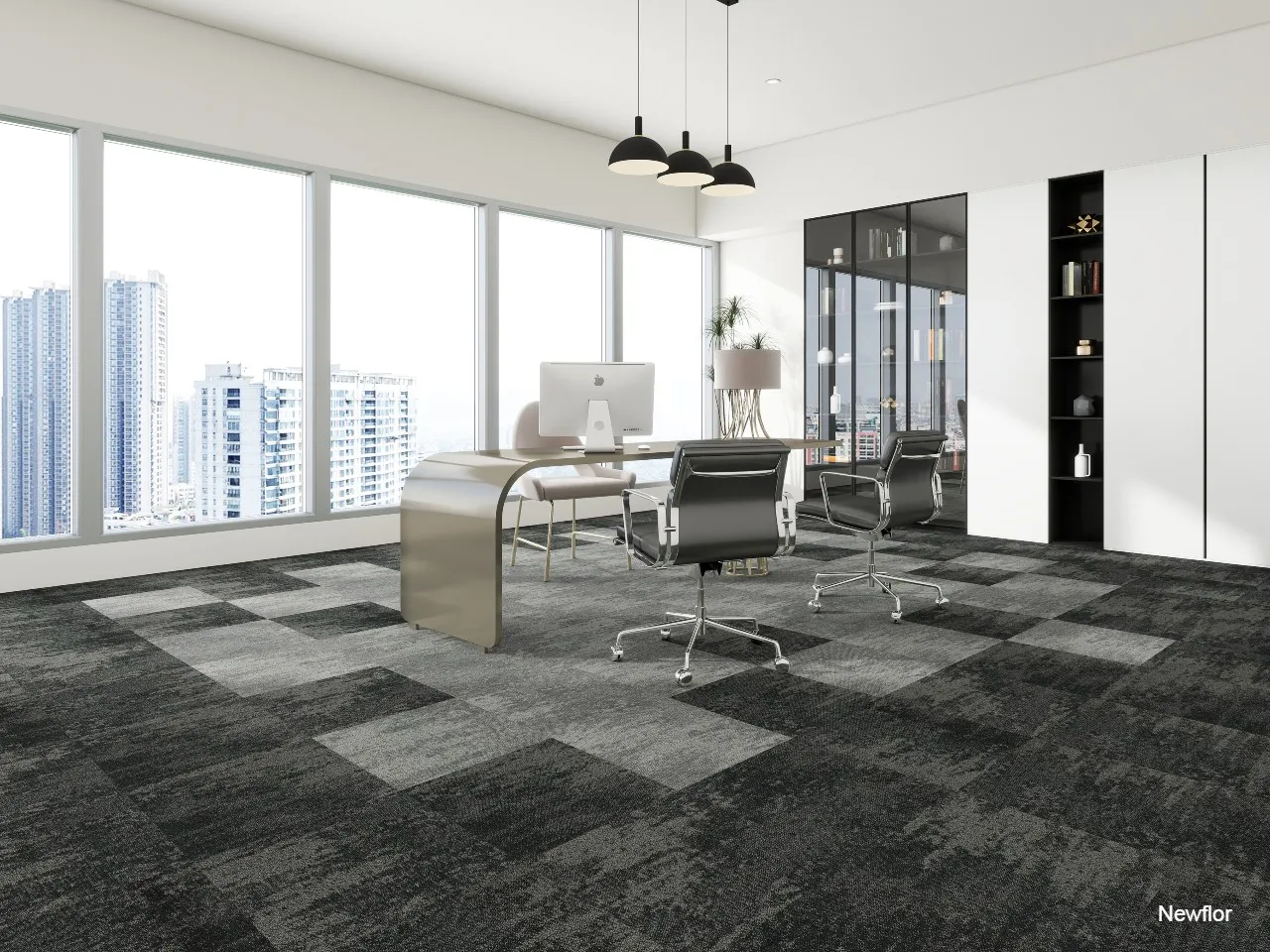 Thảm tấm trải sàn Newflor carpet tile - Phát Đạt Group