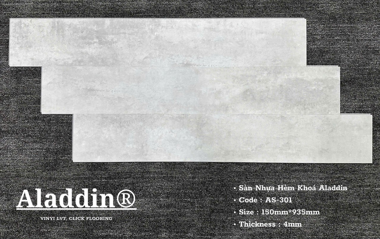 sàn nhựa hèm khóa as301