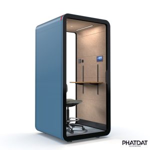 phone-booth-cabin-cach-am-tb-sh-phatdat blue