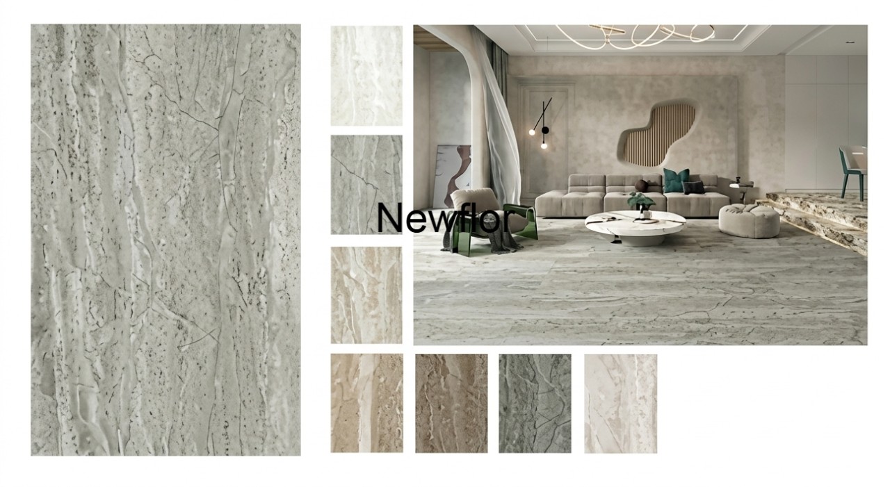 Sàn vinyl Newflor giả đá
