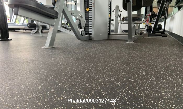 Thảm Cao Su Trải Sàn Phòng Gym