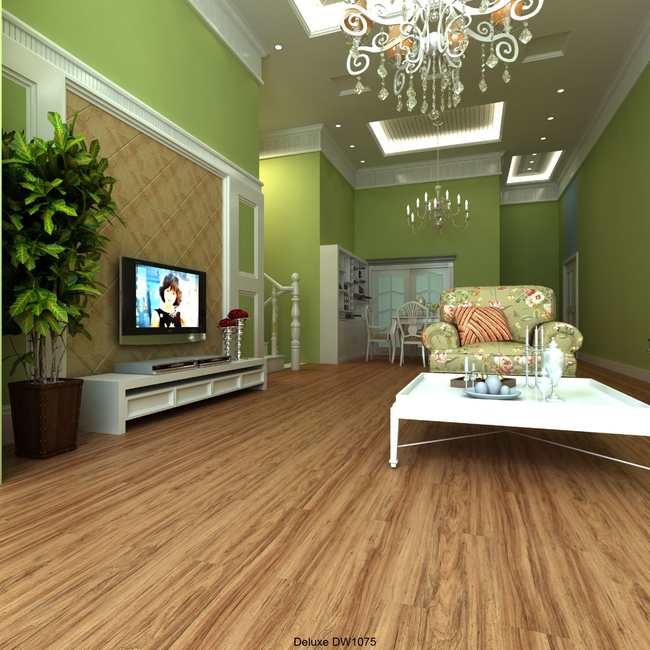Sàn nhựa hèm khóa giá bao nhiêu DW1075
