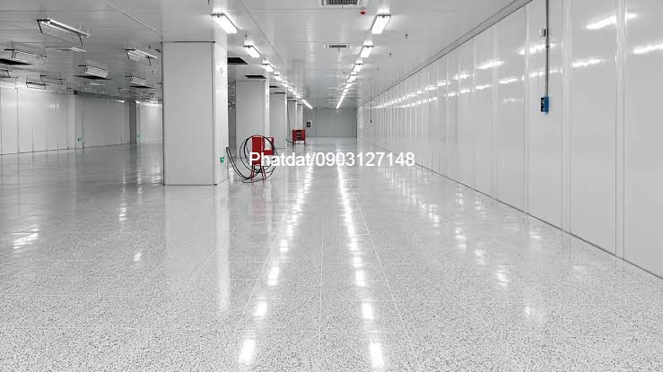 Sàn phòng sạch Phatdatgroup esd tile