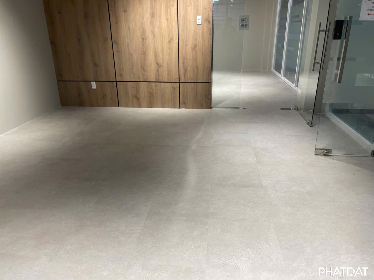 Dán sàn vinyl Interflor hoàn thiện